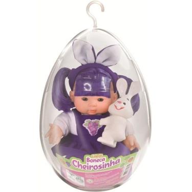 Imagem de Boneca Cheirosinha Uva Líder Roxa No Ovo