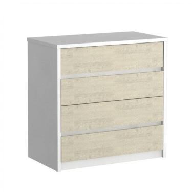 Imagem de Cômoda 4 Gavetas 812   Branco/marfim Areia