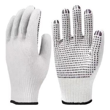 Imagem de Kit 12 Pares De Luva Tricotada Reforçada Pigmentada Epi - HANDEX