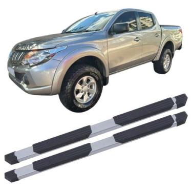 Imagem de Estribo Triton Sport 2017 a 2023 Tubular Extreme Prata - C&K