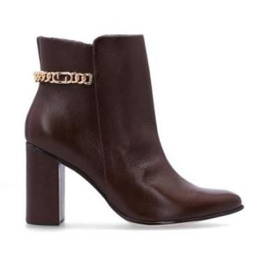 Imagem de Bota Luz da Lua Cano Curto Feminina-Feminino