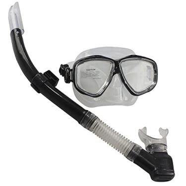 Imagem de Kit Máscara e Snorkel Seasub Prata/Transparente-Titânio