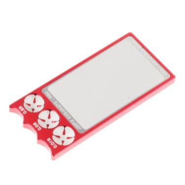 Imagem de oshhni Substituição do modelador da ponta da piscina da piscina de bilhar melhorar a precisão da previsão da sugestão Scuffer do policial, Vermelho