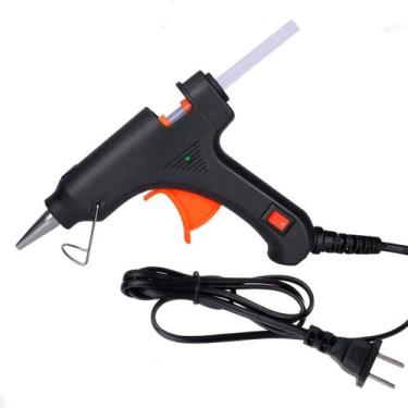 Imagem de Pistola de Cola Quente Elétrica 60W Para Trabalhos Escolares - Papelar