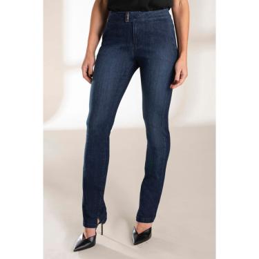 Imagem de Calça Jeans Lado Avesso Alfaiataria Straight Azul