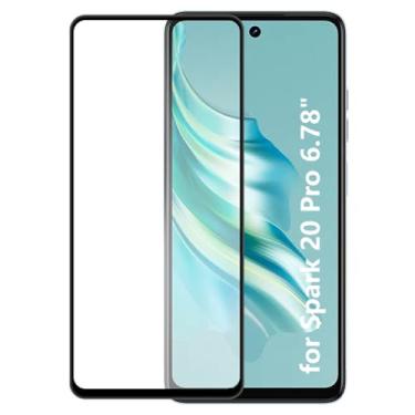 Imagem de Kepuch Protetor de Tela para Tecno Spark 20 Pro 6.78" - Vidro Temperado 2 Pacotes