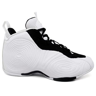 Imagem de Tênis Basquete Vision Profissional Esporte Original (Branco-Preto, BR, Adulto, Numérico, 44)