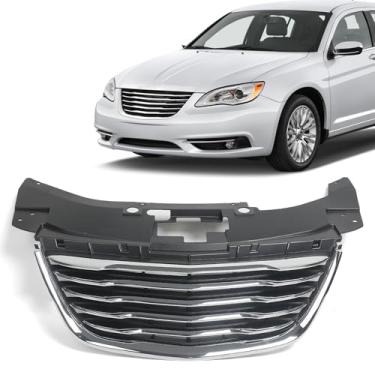Imagem de JOLONG Grade Do Para-Choque Dianteiro Para Chrysler 200 2011-2014 Capô Compatível Com 68082050Ae Ch1200353 13999Aoe
