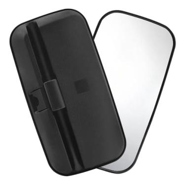 Imagem de Espelho retrovisor universal de empilhadeira, espelhos retrovisores laterais do trator - Espelhos de empilhadeira de vidro convexo grande angular para escavadeira, caminhão basculante, carregador