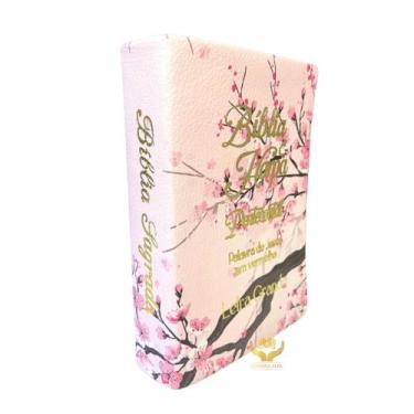 Imagem de Bíblia Sagrada Tamanho Médio 12,5x19 Letra Grande com Harpa - NoBrand