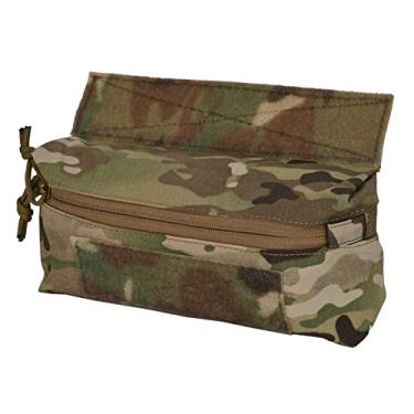 Imagem de tactifans Bolsa Dangler Mini bolsa suspensa bolsa abdominal pochete com gancho e laço YKK zíper suporte de torniquete para colete peitoral (CP)