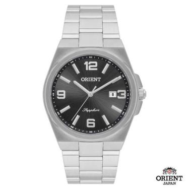 Imagem de Relógio Orient Masculino Aço MBSS1458 P2SX Cristal Safira
