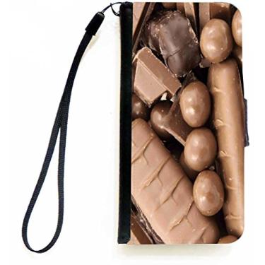 Imagem de Rikki Knight Capa carteira flip Chocaholic com aba magnética para Apple iPhone 5c