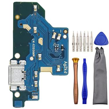 Imagem de Placa de montagem de peça de substituição de porta de carregamento USB para LG K22 LMK200Z com microfone e kit de ferramentas