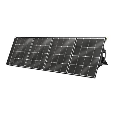 Imagem de Painel solar EGO SP2000 200W com 4 suportes e cabo MC4 para XT60, compatível com estação de energia portátil Nexus de 3000W PST3040, PST3041 e PST3042, preto