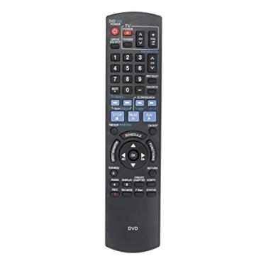 Imagem de ALLIMITY Controle remoto de substituição N2QAYB000197 compatível com Panasonic Audio CD/DVD Blu-Ray Player DMR-EZ485 DMR-EZ48VK DMR-EZ485VK DMR-EZ485V DMR-EZ48 DMR-EZ48V
