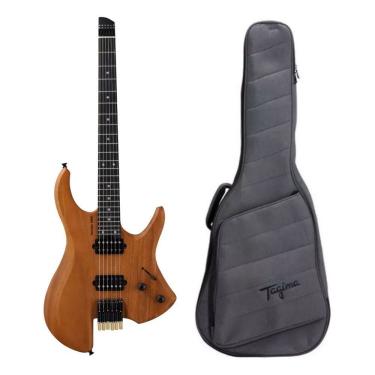 Imagem de Guitarra Elétrica Tagima H6s1 Headless Mogno Com Humbuckers Escala Escura