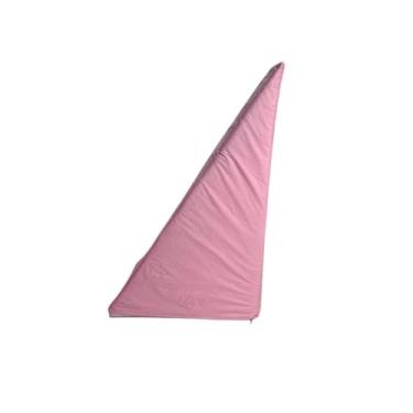 Imagem de Travesseiro Encosto Triangular Anatomico Ortopédico Terapêutico Pós Cirurgico Leitura(Rosa BB)