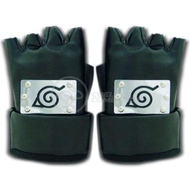 Imagem de Luvas De Couro Kakashi Hatake Sensei Ninja Copia Naruto Nº20