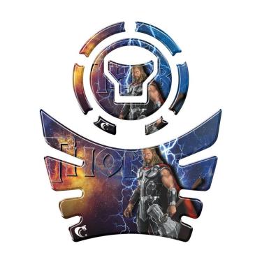 Imagem de Protetor Tanque E Bocal Moto Honda Acima 2018 Bros Thor Azul