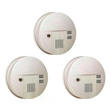 Imagem de 3 Detectores de Fumaça com Alarme - DNI 6915 - Key west