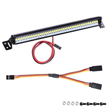 Imagem de Aimrock Kit De Barra Luz Teto Para Carro 150 Mm Rc Com 36 Leds 1/10 Slash Trx-4 Scx10 Losi Rc4Wd D90