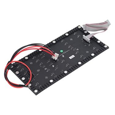 Imagem de Bom Pixels, Painel de LED Flexível 80x40 Pixels Com Design de ímãs Traseiro para Sinalização de Publicidade DIY Adequada para Festas de Férias