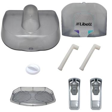 Imagem de Kit Purificador Libell Acquaflex Cinza Original