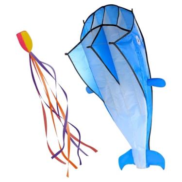 Imagem de TTETTZ Pipa para família, jogos e atividades, presente, grande brinquedo voador macio, pipa para parque, viagem à praia, iniciantes, adultos