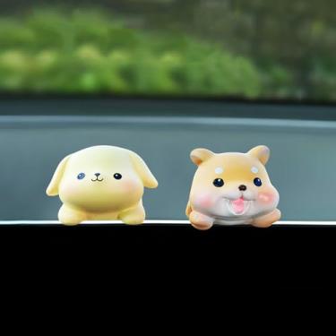 Imagem de Acessórios de espelho retrovisor de animais fofos, decoração de tela central de carro, decoração de painel para decoração de monitor de computador para mulheres/homens