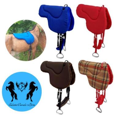 Imagem de Manta Sela Resistente E Confortável Com  Oferta - Selaria Cavalo Livre