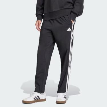 Imagem de Calça Adidas Essentials Stanford Preta e Branca, GG
