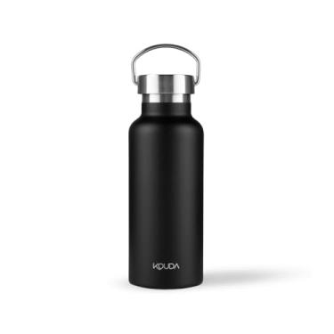 Imagem de Garrafa Kouda 500ml 10357 Preta Powder Coating