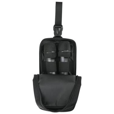 Imagem de TXEsign Estojo Duplo Para Microfone Sem Fio E Sistema De Com Fio, Receptores Microfones Viagem, Armazenamento Alça Removível, Jbl Partybox Encore Essential