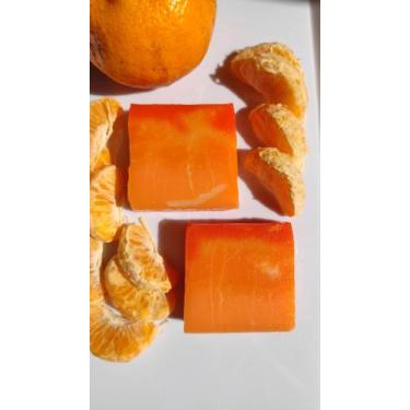 Imagem de Sabonete em Barra Artesanal de Bergamota - Flor e Aroma Saboaria 