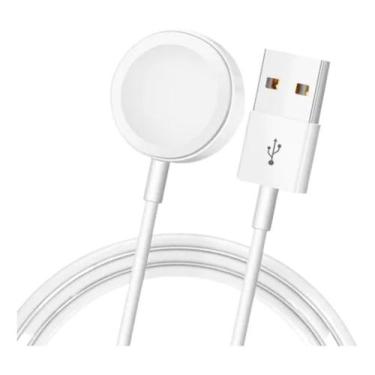 Imagem de Cabo Carregador Magnético Smartwatch Indução W27, W28, W29, W37, W59, 