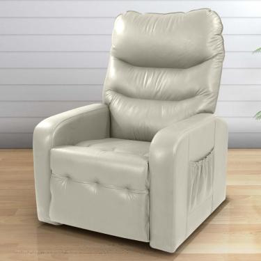 Imagem de Poltrona Reclinável Para Descanso Julia Corino Bege