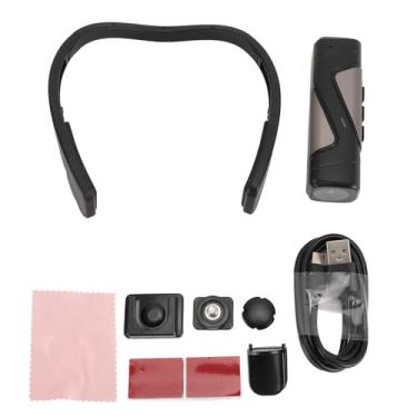 Imagem de 5K Cabeça Mounted Camera 30MP Wearable Video Camera Vlog Camcorder com Anti Shake 130 Graus Wide Angle Auto Focus 1600mAh Bateria para Outdoor Sports Adventures