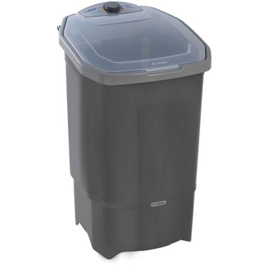 Imagem de Tanquinho lavadora Libell 20 kilos semiautomática com lavagem por turbilhonamento 127V Prata