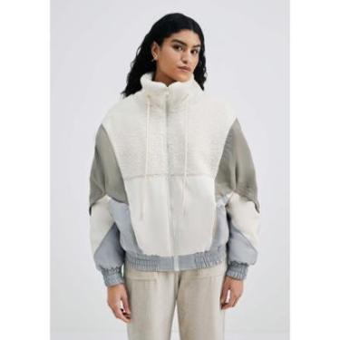 Imagem de Jaqueta Feminina Tricolor Em Nylon-Feminino