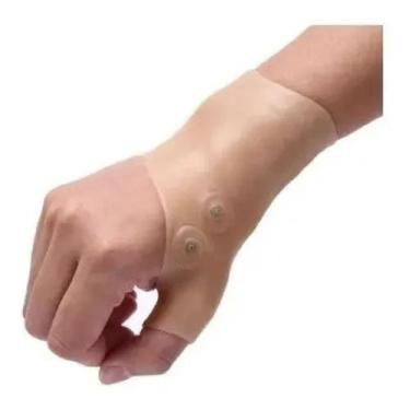 Imagem de Luvas De Silicone Gel Terapia Magnética Mão Pulso Polegar - Topmixshop