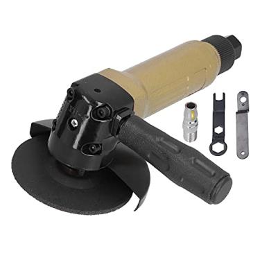 Imagem de Komeko KP 632 4 "Air Angle Grinder 11.000 RPM VelociD Ade ajustável Pneumático Polidor Liga de Aço Construção com 1/4" EntraD A Inclui Grinding Wheel Wrenches (Estilo japonês)