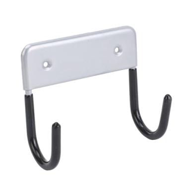 Imagem de LiebeWH Montagem da Parede do Suporte da Placa de Passar, Economia de Espaço Multifuncional Estável sobre a Porta do Cabide da Placa de Ferro da Porta Montagem de Parede (Cinza prateado)