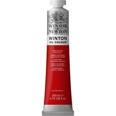 Imagem de Tinta A Óleo Winton 200ml 098 S1 Cadmium Red Deep Hue - Winsor & Newto