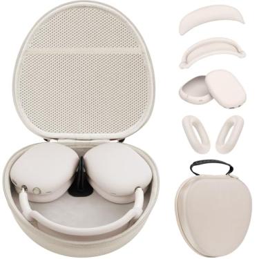 Imagem de Capa inteligente para Apple AirPods Max suporta modo de hibernação, com capa de fone de ouvido/capa de fone de ouvido / capa de faixa de cabeça acessórios de silicone para fones de ouvido AirPods Max