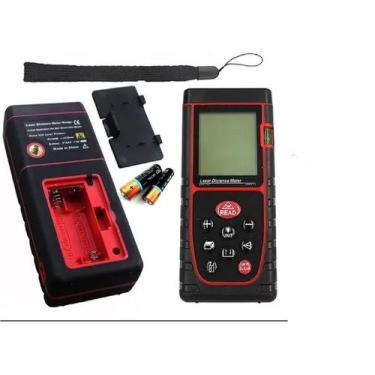 Imagem de Trena Laser Telêmetro Medidor Distancia Digita 80 Metros Métrica Profi