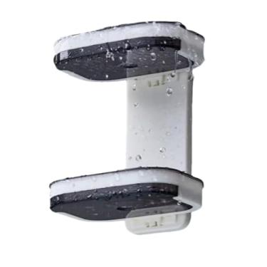 Imagem de Saboneteira Drenável Banheiro Unico ou Dupla Camada Organizador De Parede De Armazenamento(DUPLA CAMADA)