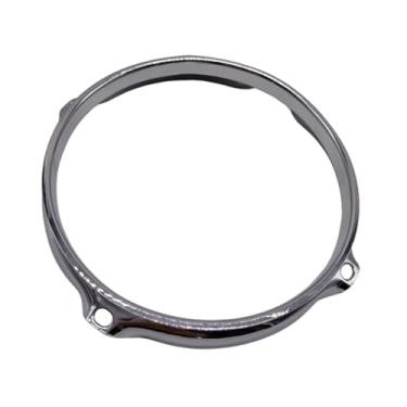 Imagem de Colaxi Aro de percussão para tambor, peça de manutenção, aro de bateria, decorativo para tocar, praticar, melhorar o som, reparar, Diâmetro 15.2 Cm