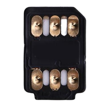 Imagem de ASHATA Desbloquear o Adesivo do Cartão, Placa de Desbloqueio de Dupla Face 4g 5g para IOS Telefone 13 a 16 Suporte da Série Dual SIM Slots, Com Adesivo Forte para Facilitar a Instalação