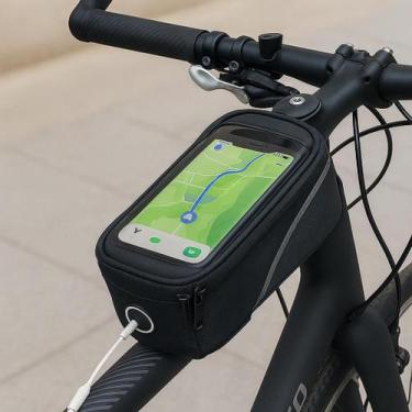 Imagem de Bolsa Celular Bike Suporte de Guidão Tela Touch Impermeável - Yeet